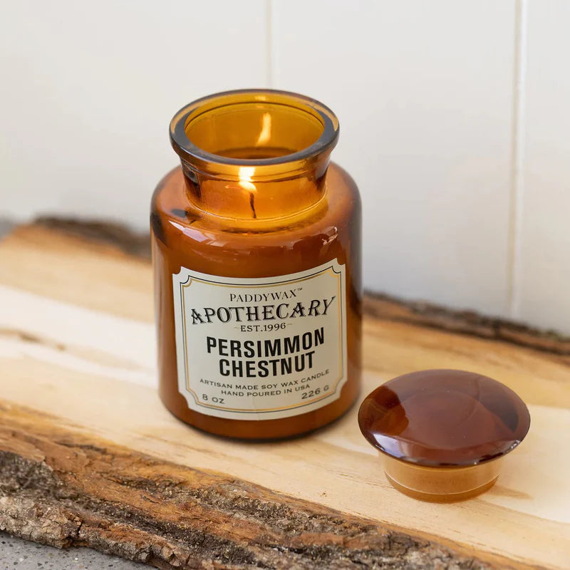 Apothecary Persimmon Chestnut Candle