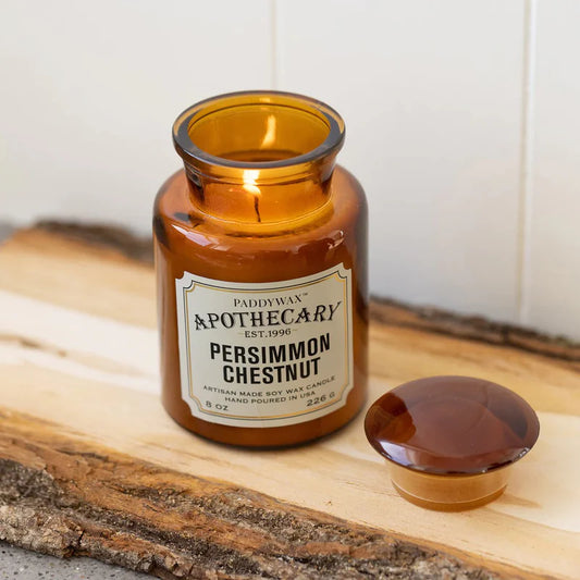 Apothecary Persimmon Chestnut Candle