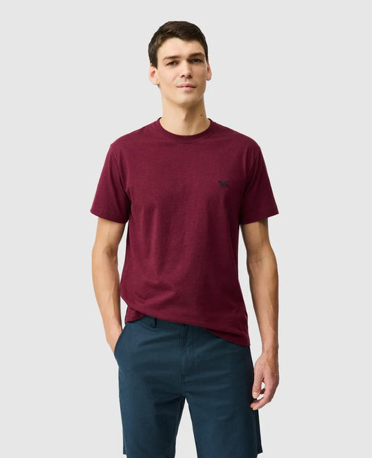 The Gunn Tee 2.0 Oxblood