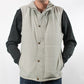 Light Grey Quilted Vest