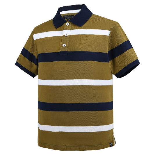 Bark Stripe Polo