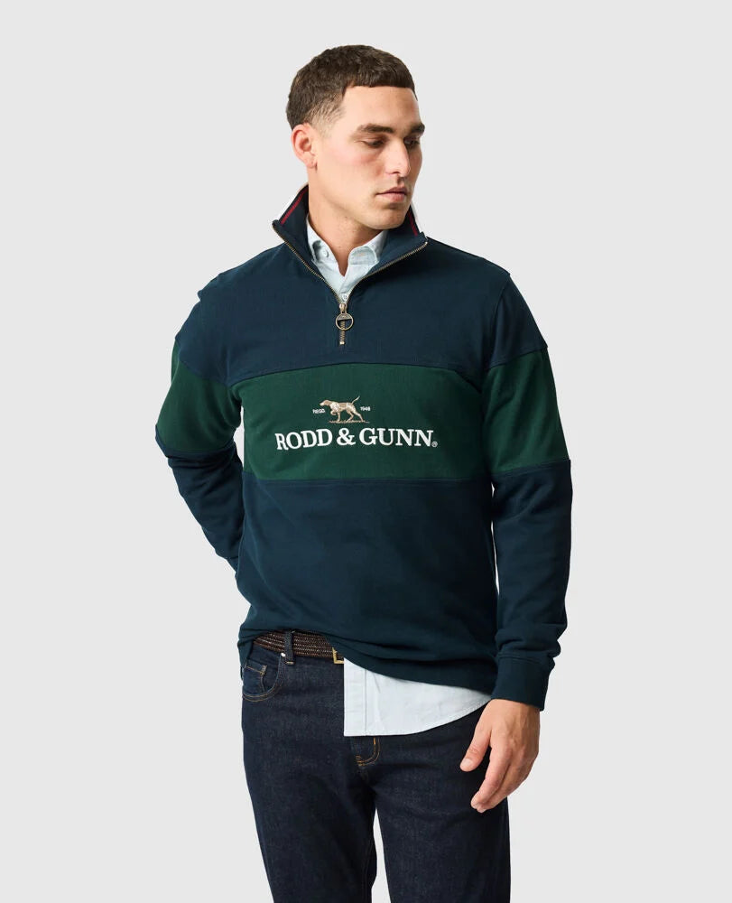 Rodd & Gunn Foresters Peak Sweat Eclipse