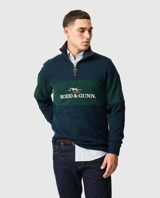 Rodd & Gunn Foresters Peak Sweat Eclipse