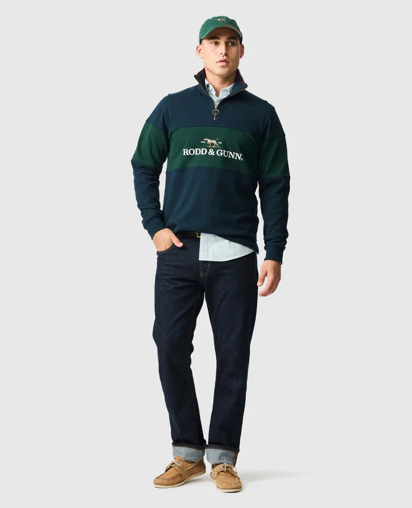 Rodd & Gunn Foresters Peak Sweat Eclipse