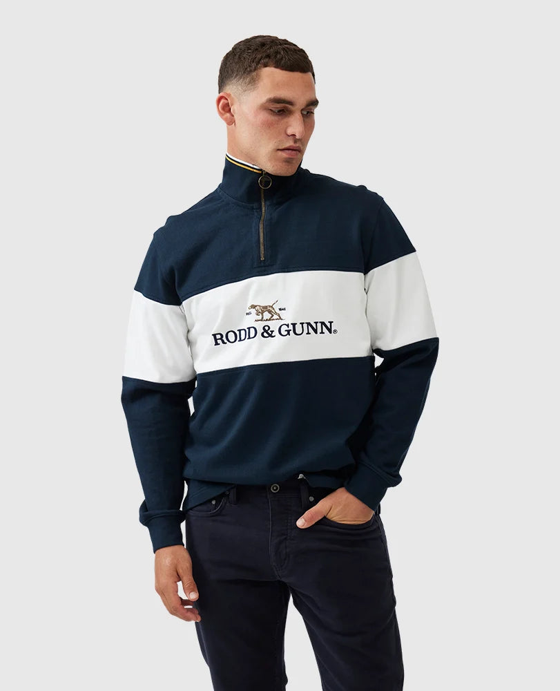 Rodd & Gunn Foresters Peak Sweat Midnight