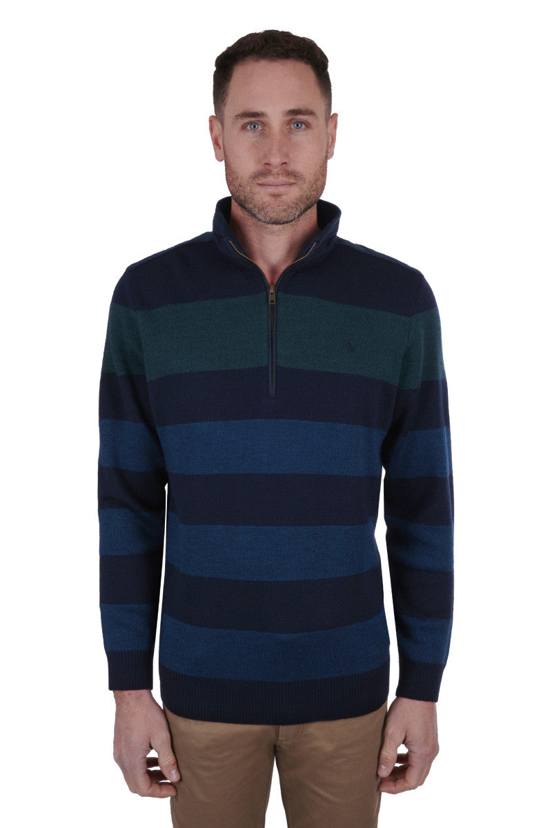 Settler 1/4 Zip Wool Jumper