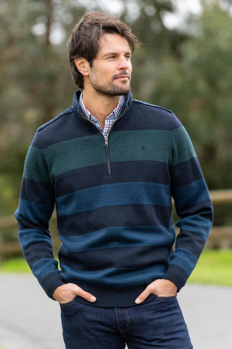 Settler 1/4 Zip Wool Jumper