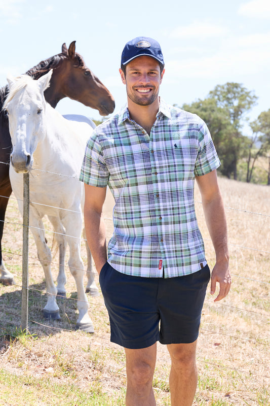 Gary Short Sleeve Linen Shirt