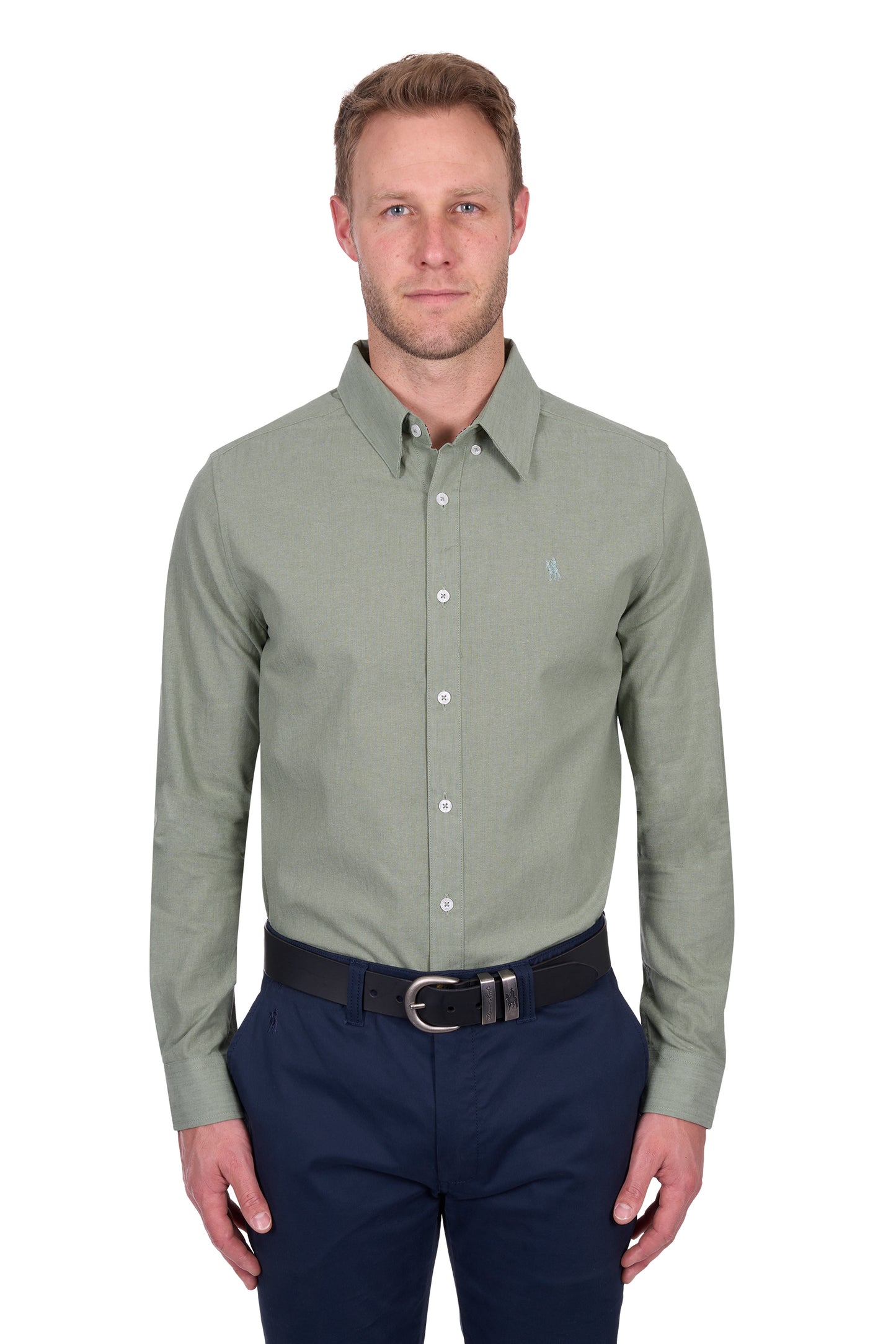 TC Olive Linen Shirt