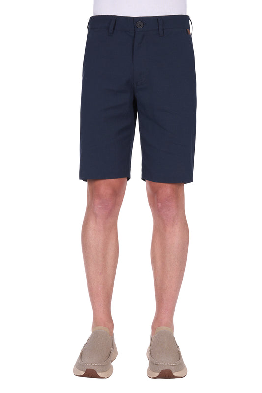 Navy Stretch Short