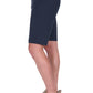 Navy Stretch Short