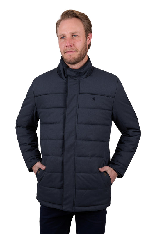 Navy Puffer Padded Jacket