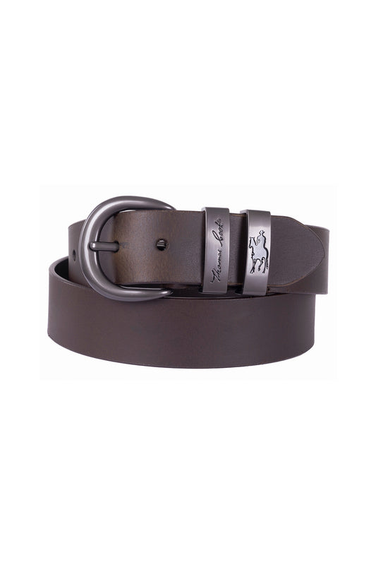 Gunmetal Chocolate Belt