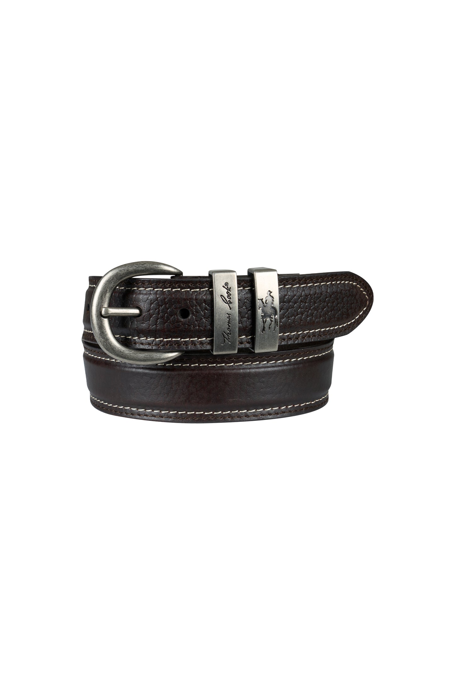 Chocolate Leather Forrester Belt