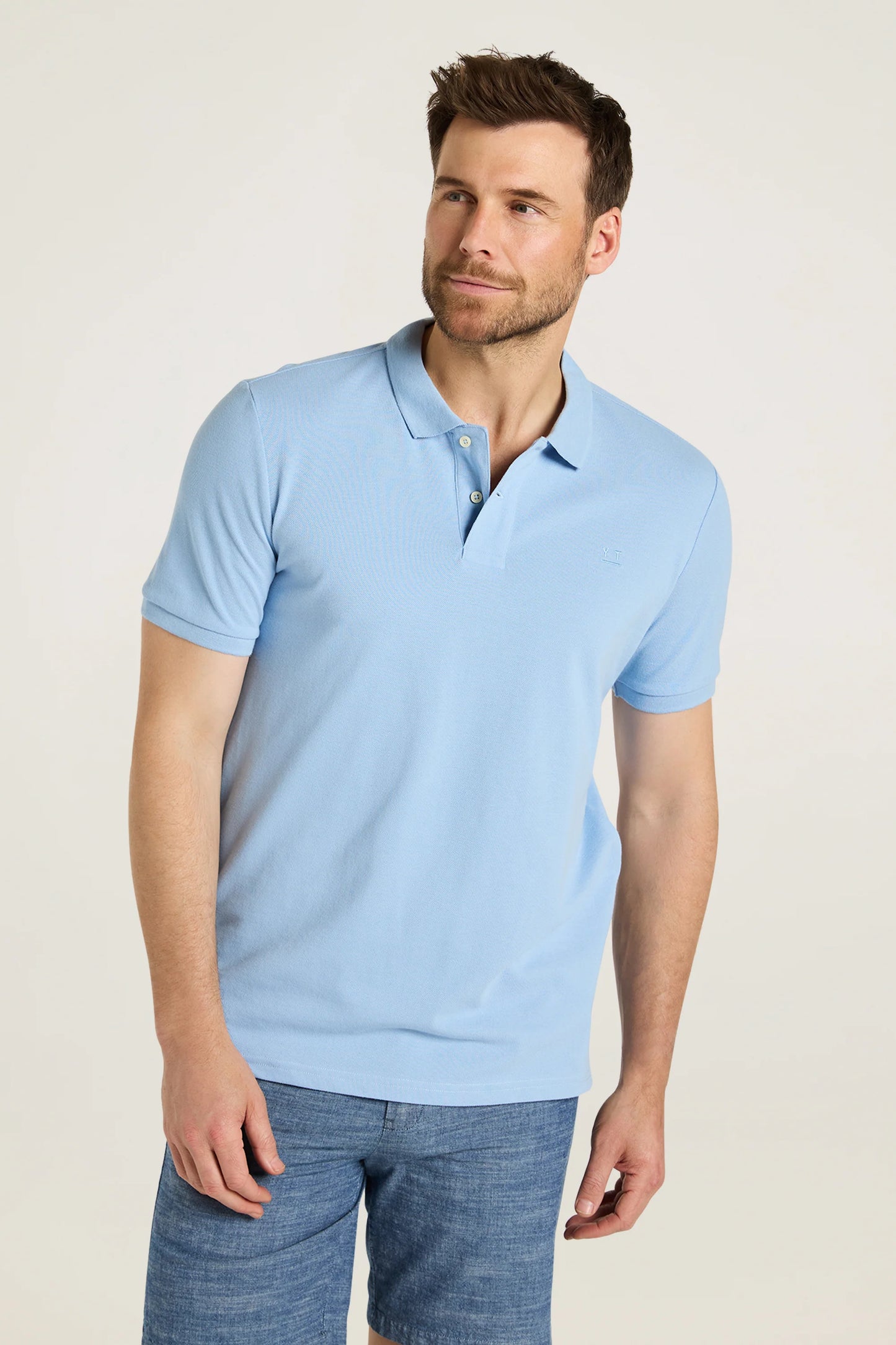 Sky Blue Polo