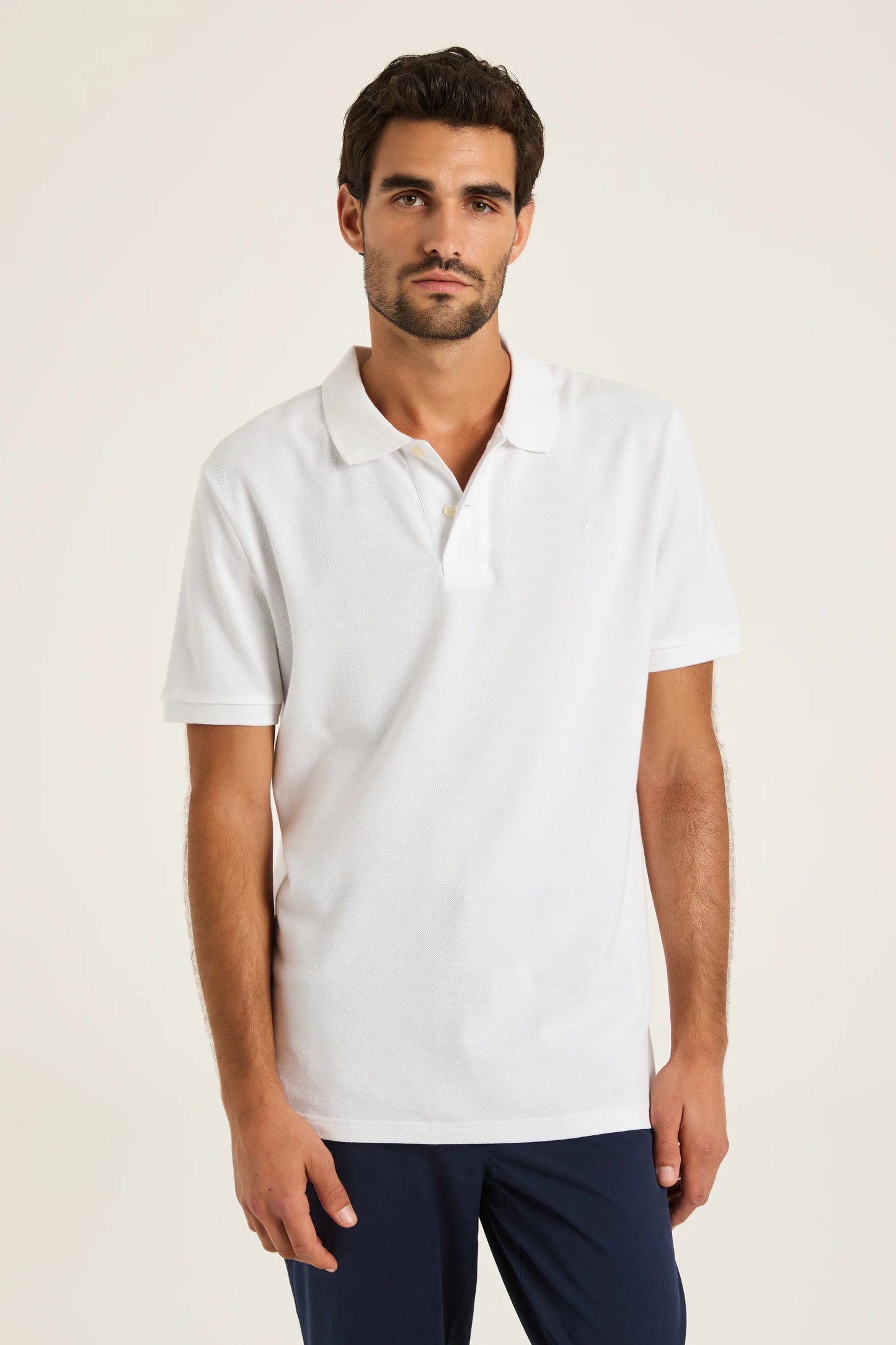 Plain White Polo