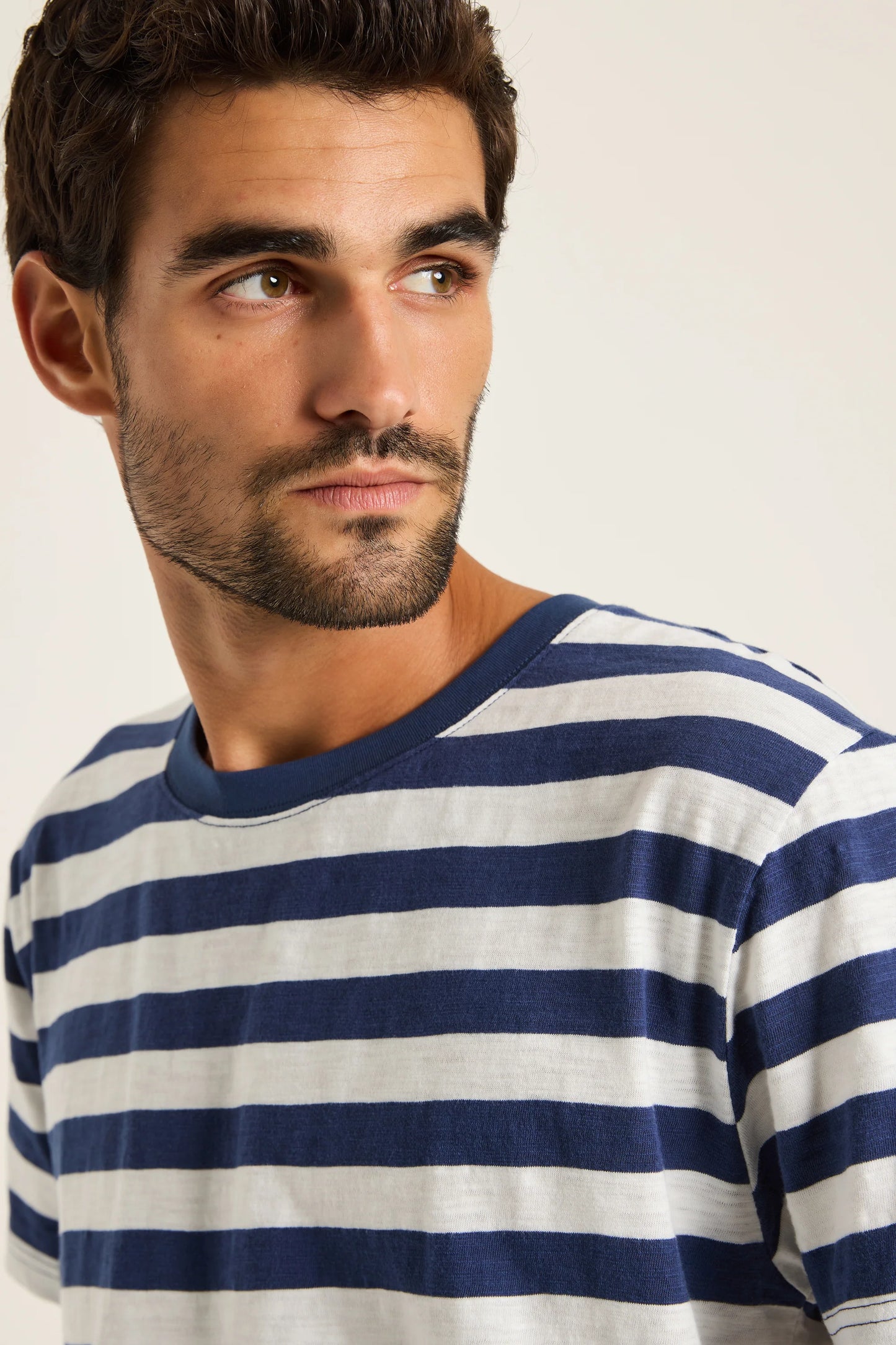 Navy Stripe Tee