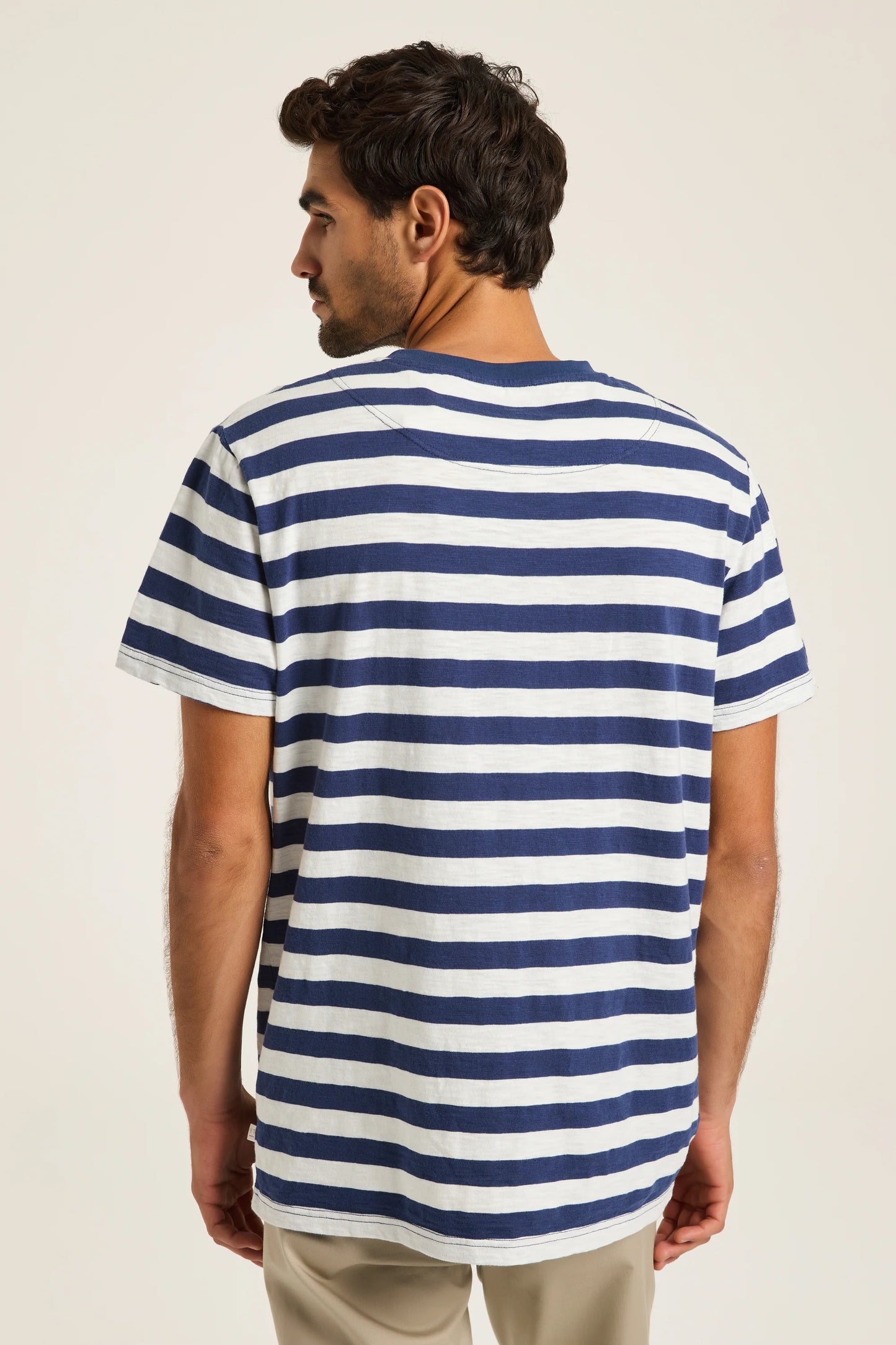 Navy Stripe Tee