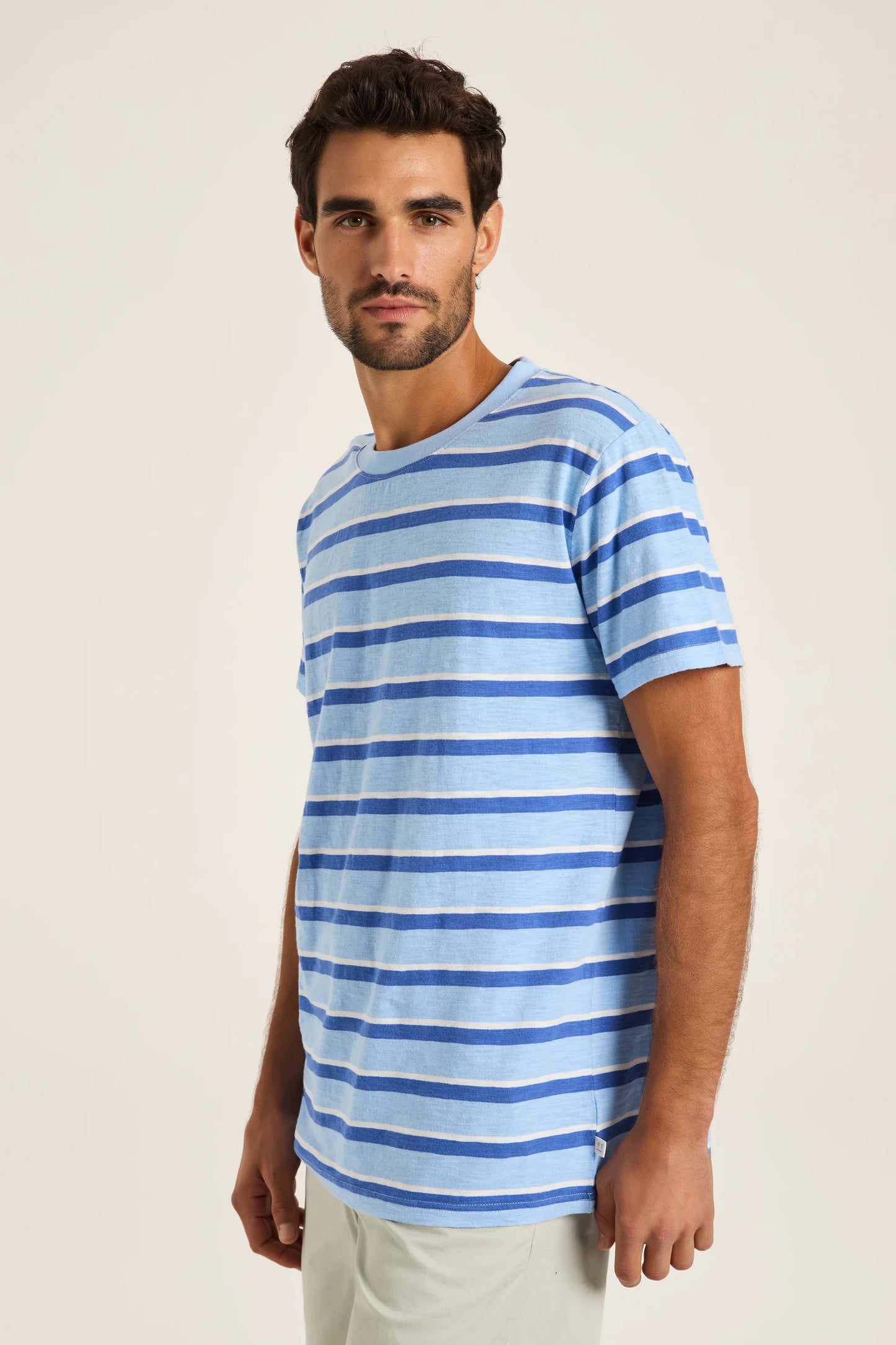 Blue Striped Tee