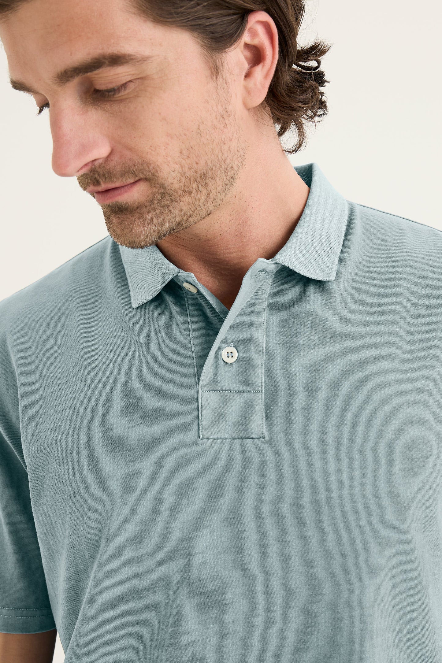 Mint Jersey Polo