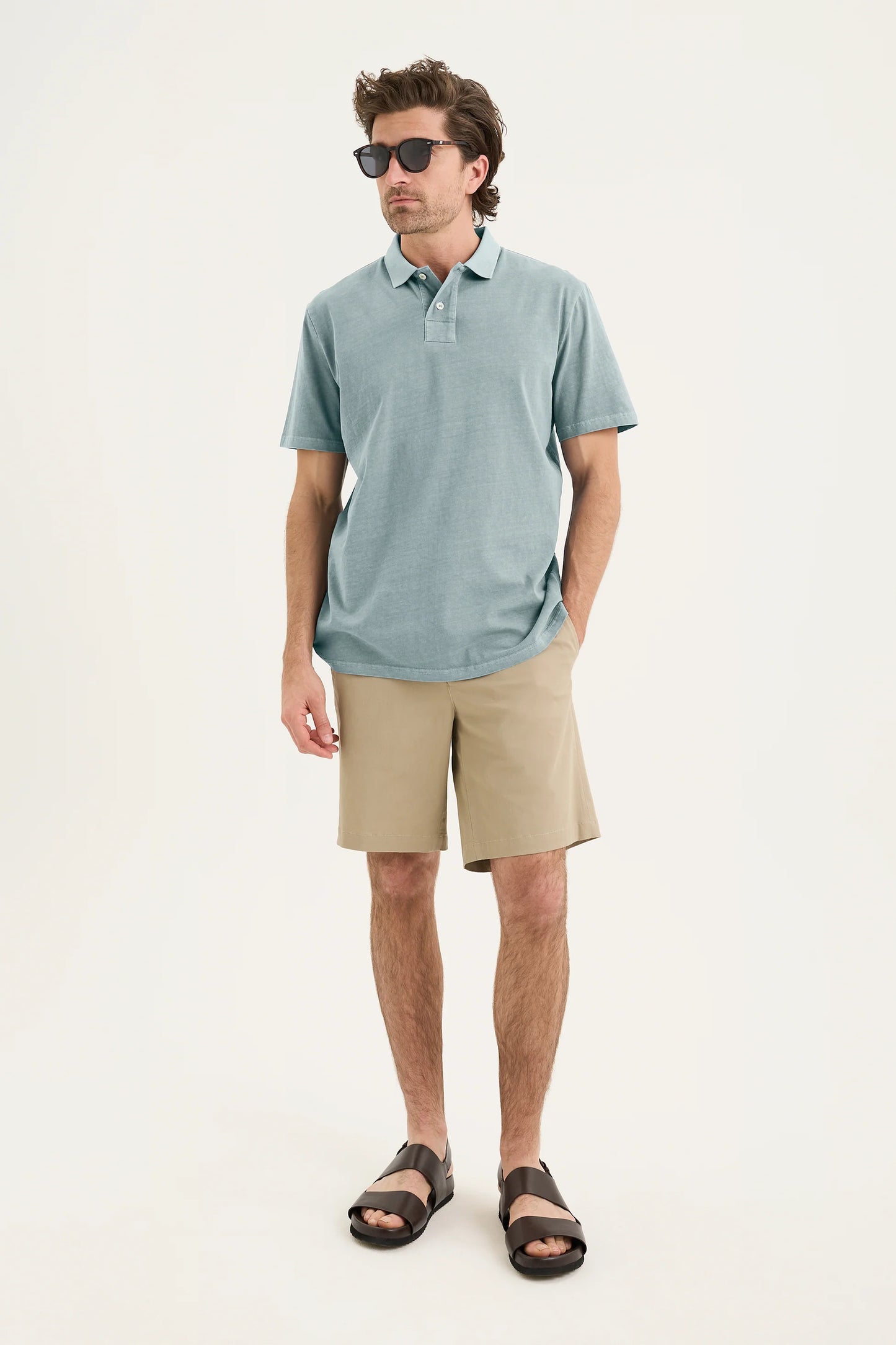 Mint Jersey Polo