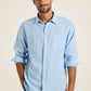 Sky Long Sleeve Linen Shirt