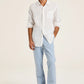 White Long Sleeve Linen Shirt