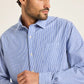 Indigo Striped Shirt