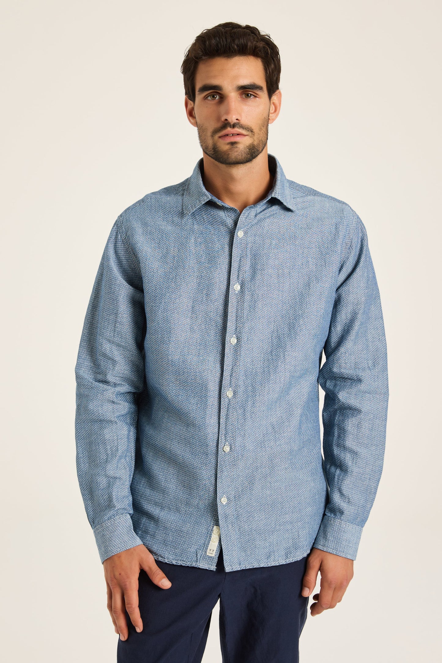 Linen Spot Shirt