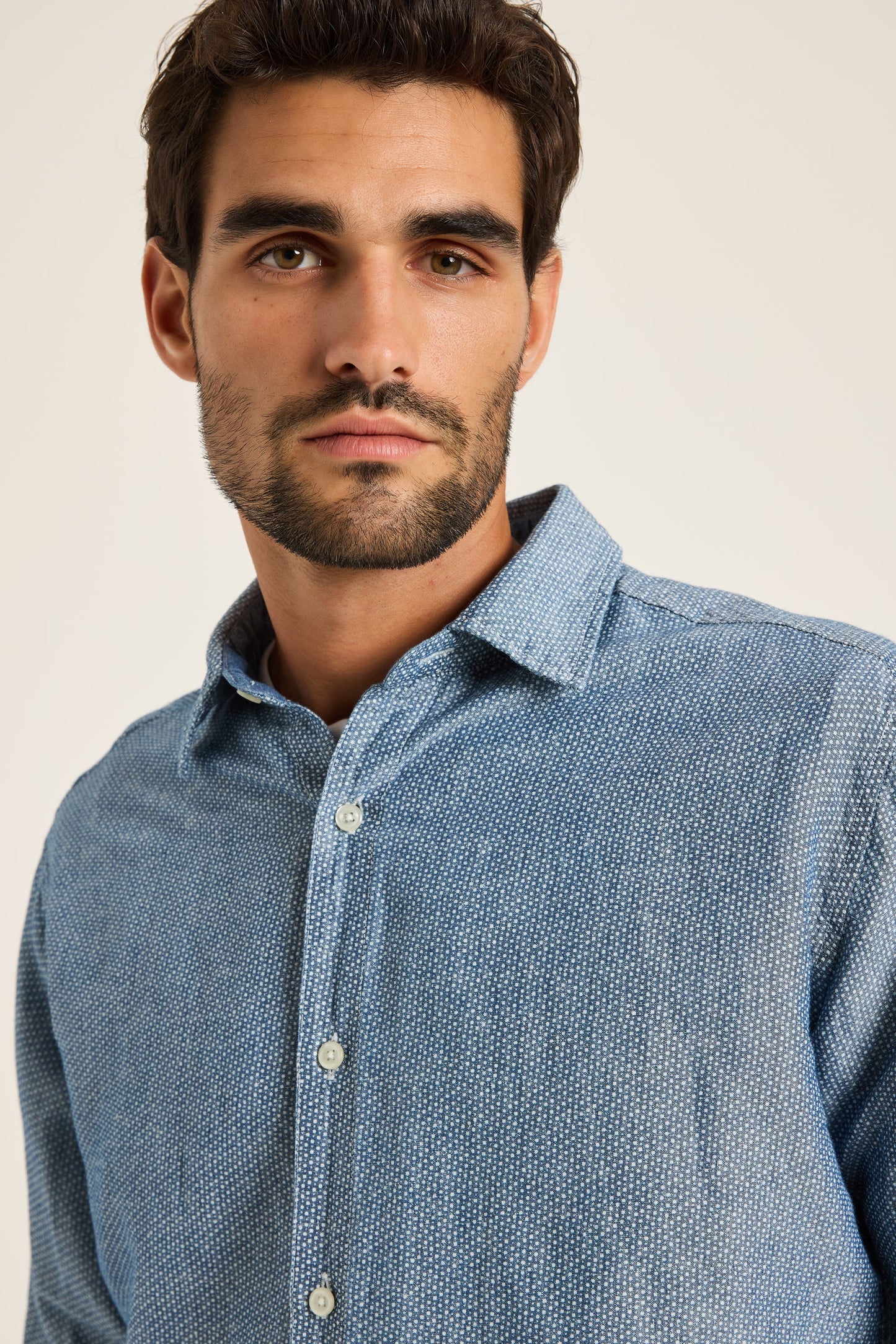 Linen Spot Shirt