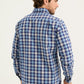 Indigo Check Cotton Shirt