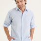 Sky Stripe Linen Shirt