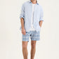 Sky Stripe Linen Shirt