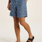 Chambray Linen Shorts