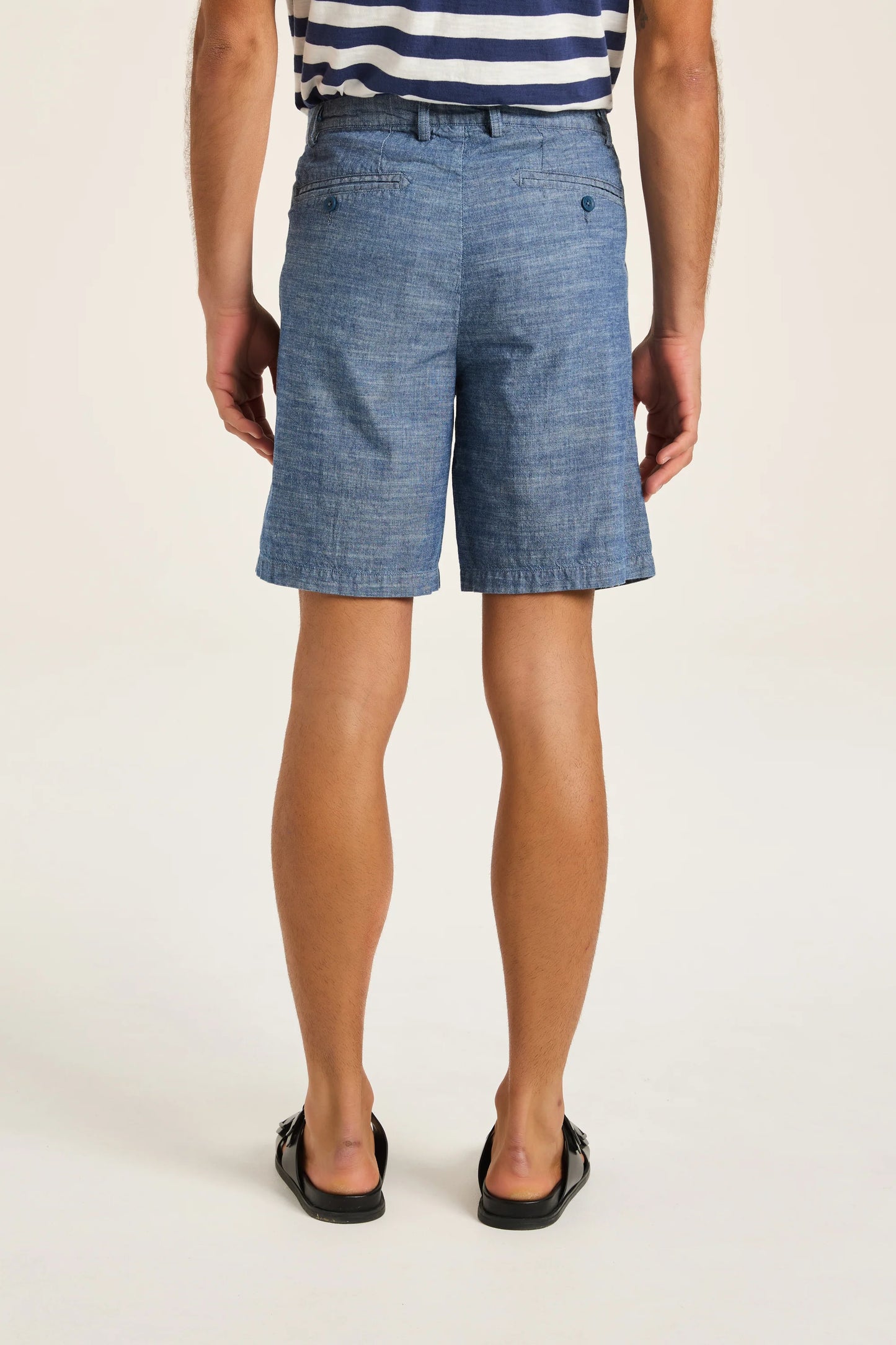 Chambray Linen Shorts