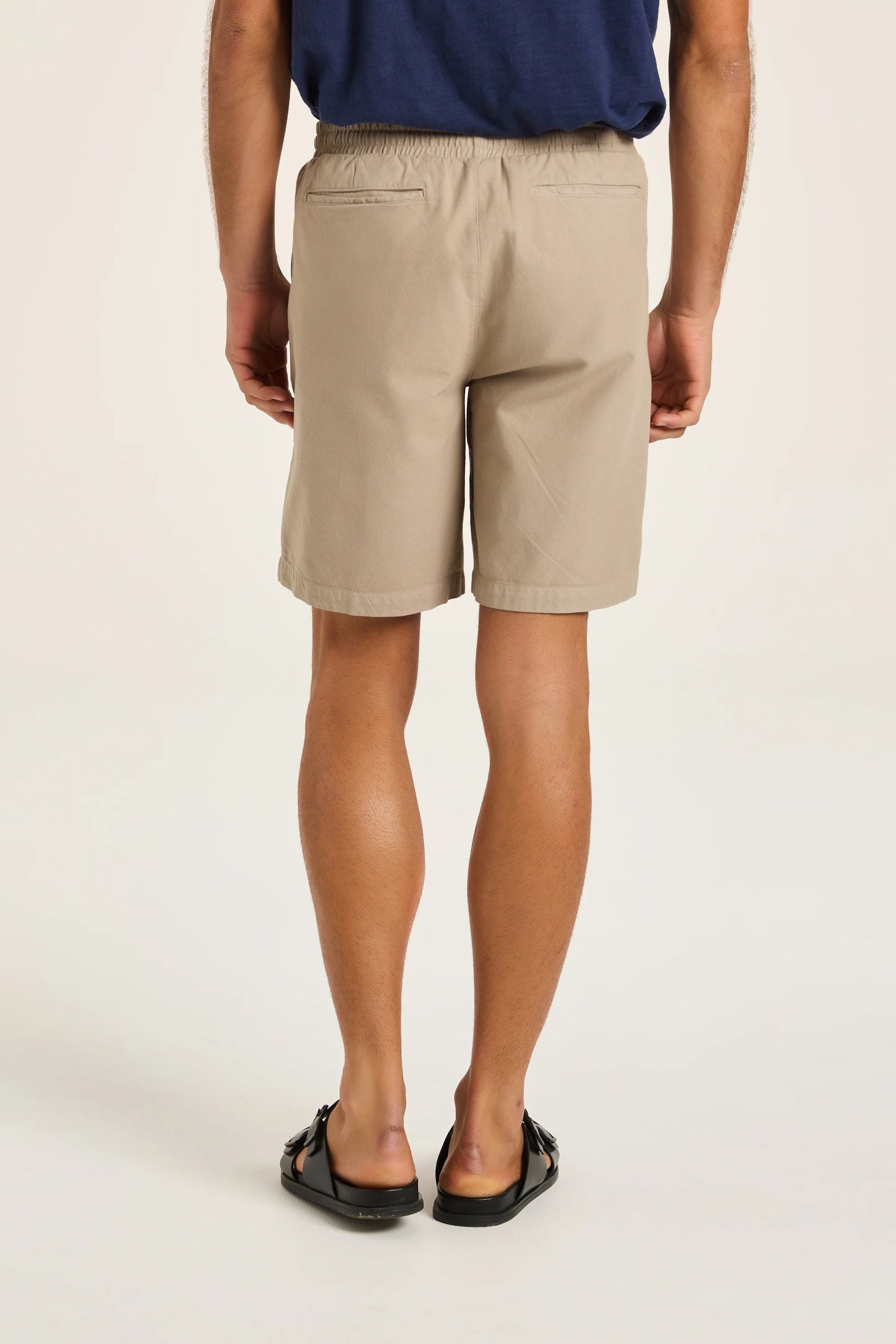 Stone Linen Shorts