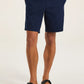 Navy Linen Shorts