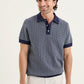 Navy Knit Polo