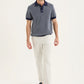 Navy Knit Polo