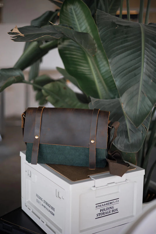 Forest Messenger Bag