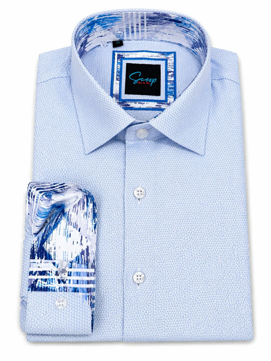 Light Blue Long Sleeve Dress Shirt