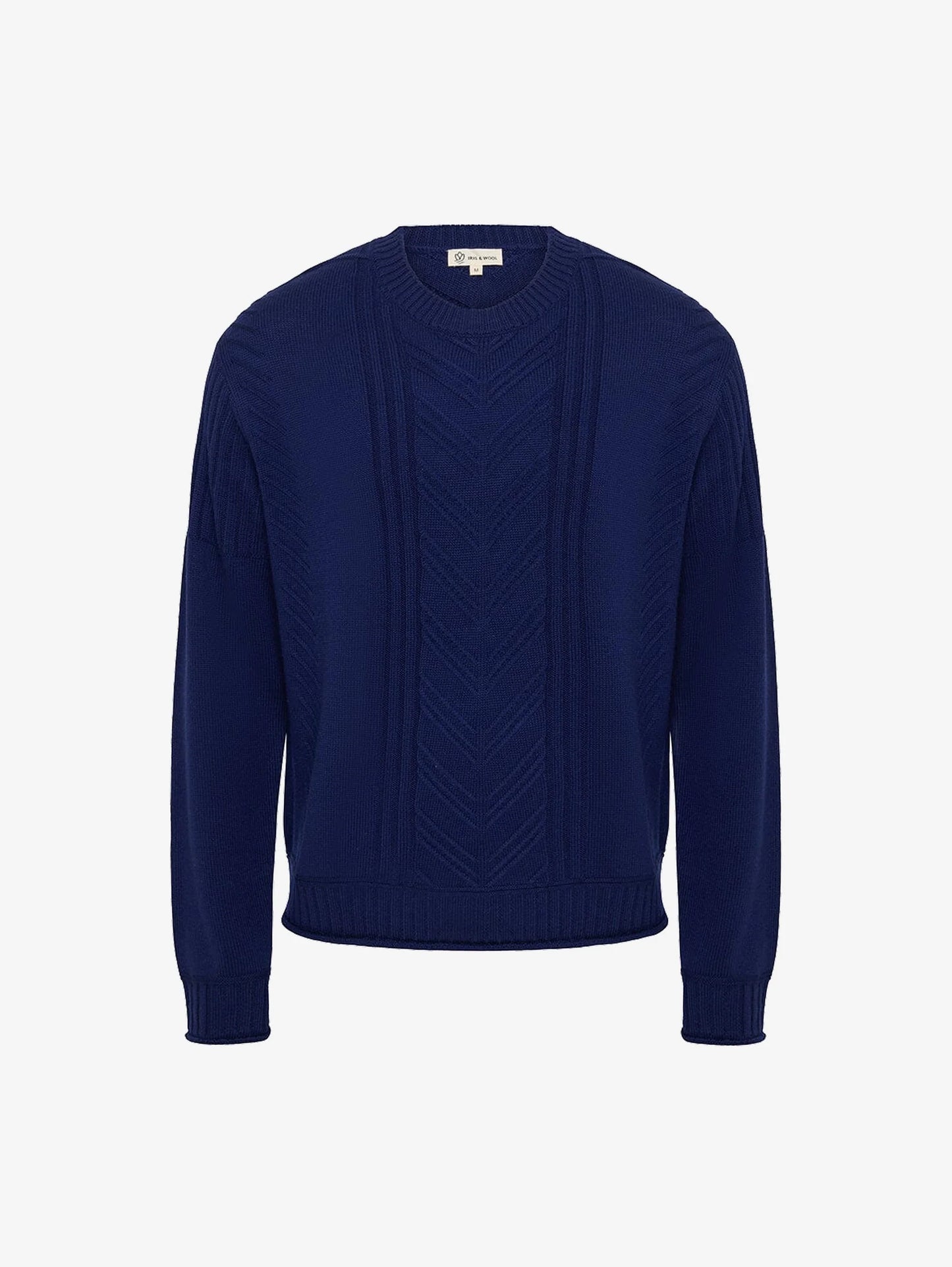 Gansey Mens 100% Wool Sweater