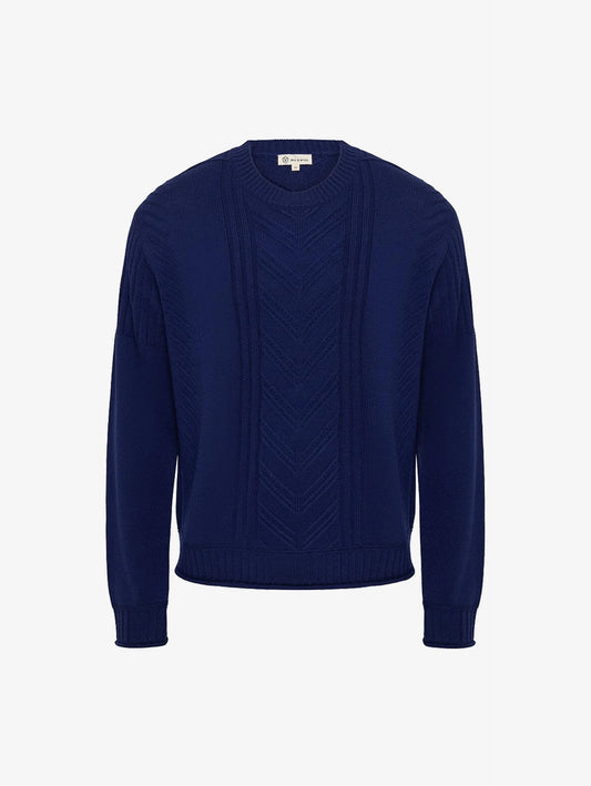 Gansey Mens 100% Wool Sweater