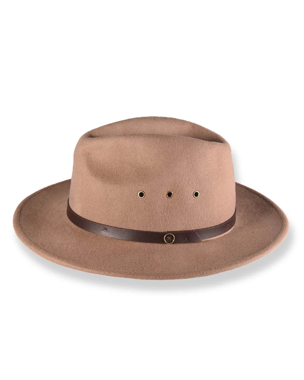 Tan Wool Felt Hat