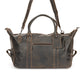 100% Leather Overnight Bag Brown
