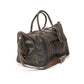 100% Leather Overnight Bag Brown