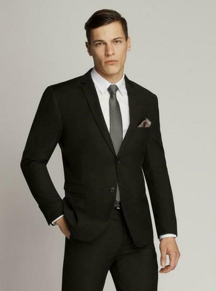 Black Weave Suit