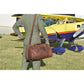 100% Leather Weekender Brown Bag