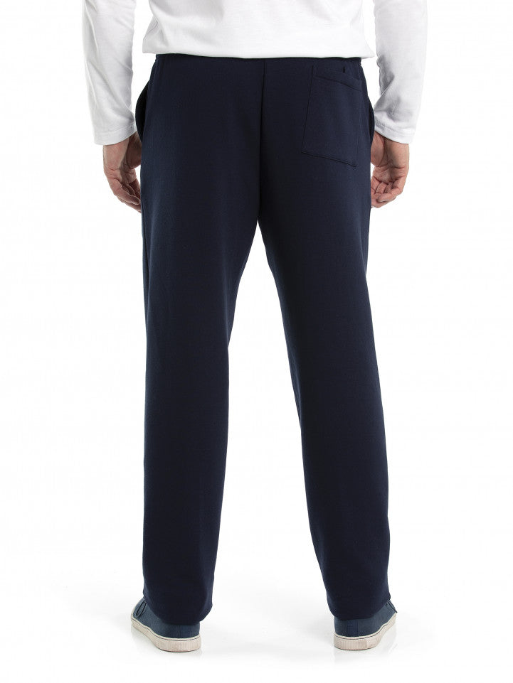 Navy Fleece Trackpants